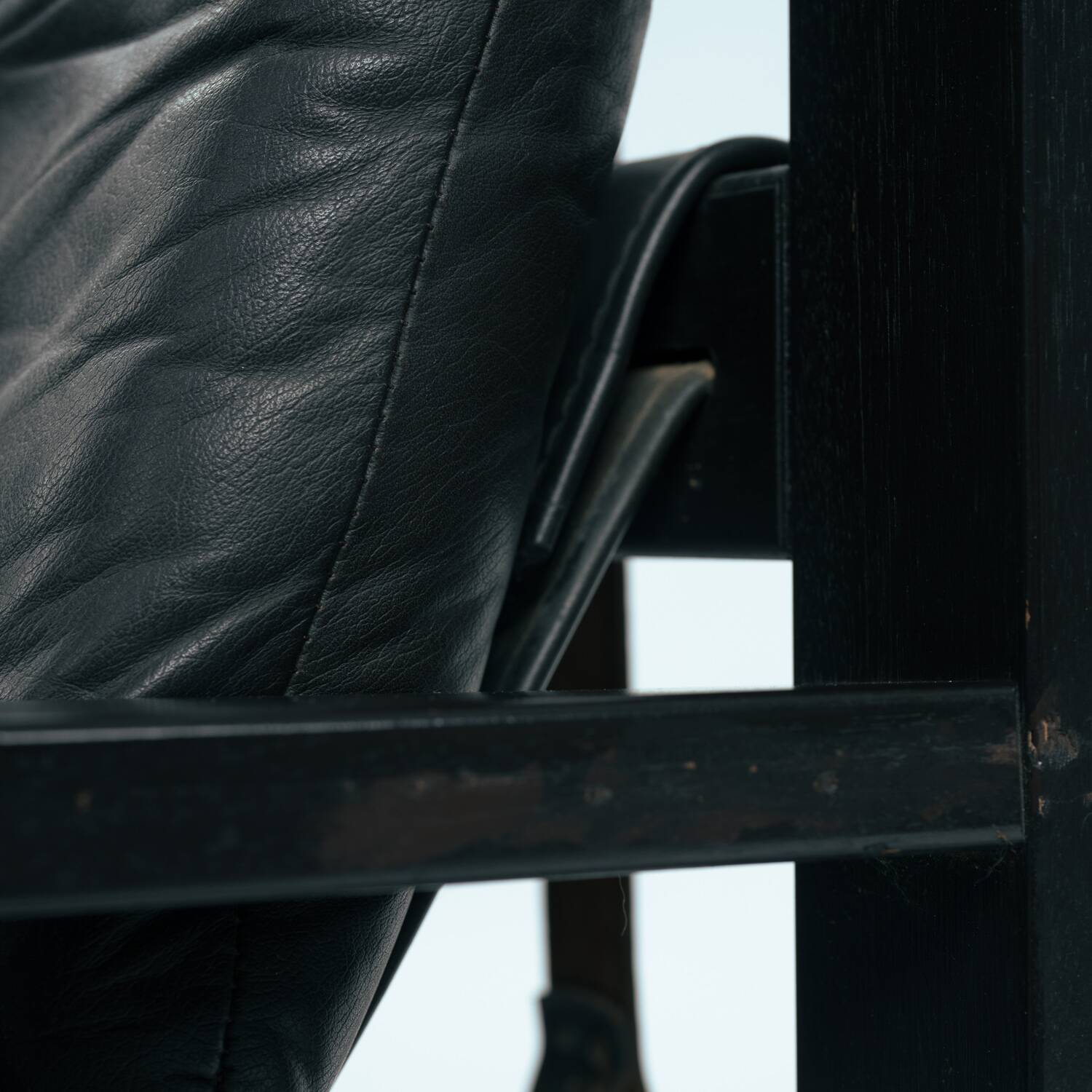 Chaises longues brutalistes avec repos-pieds de Sonja Wasseur, années 1970