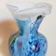 Vase glass paste of the glassmakers of Maure Vieil Mick and Bob Le Bleïs 80s