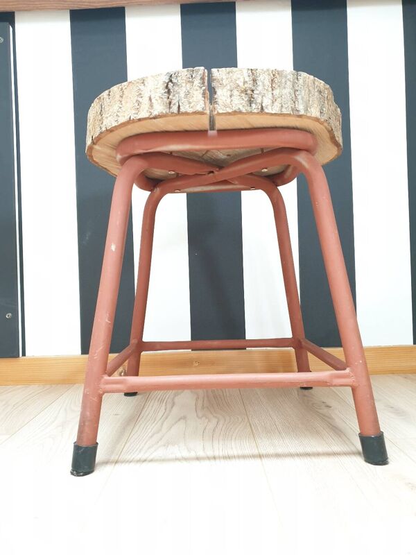 Table d'appoint Tabouret Vintage
