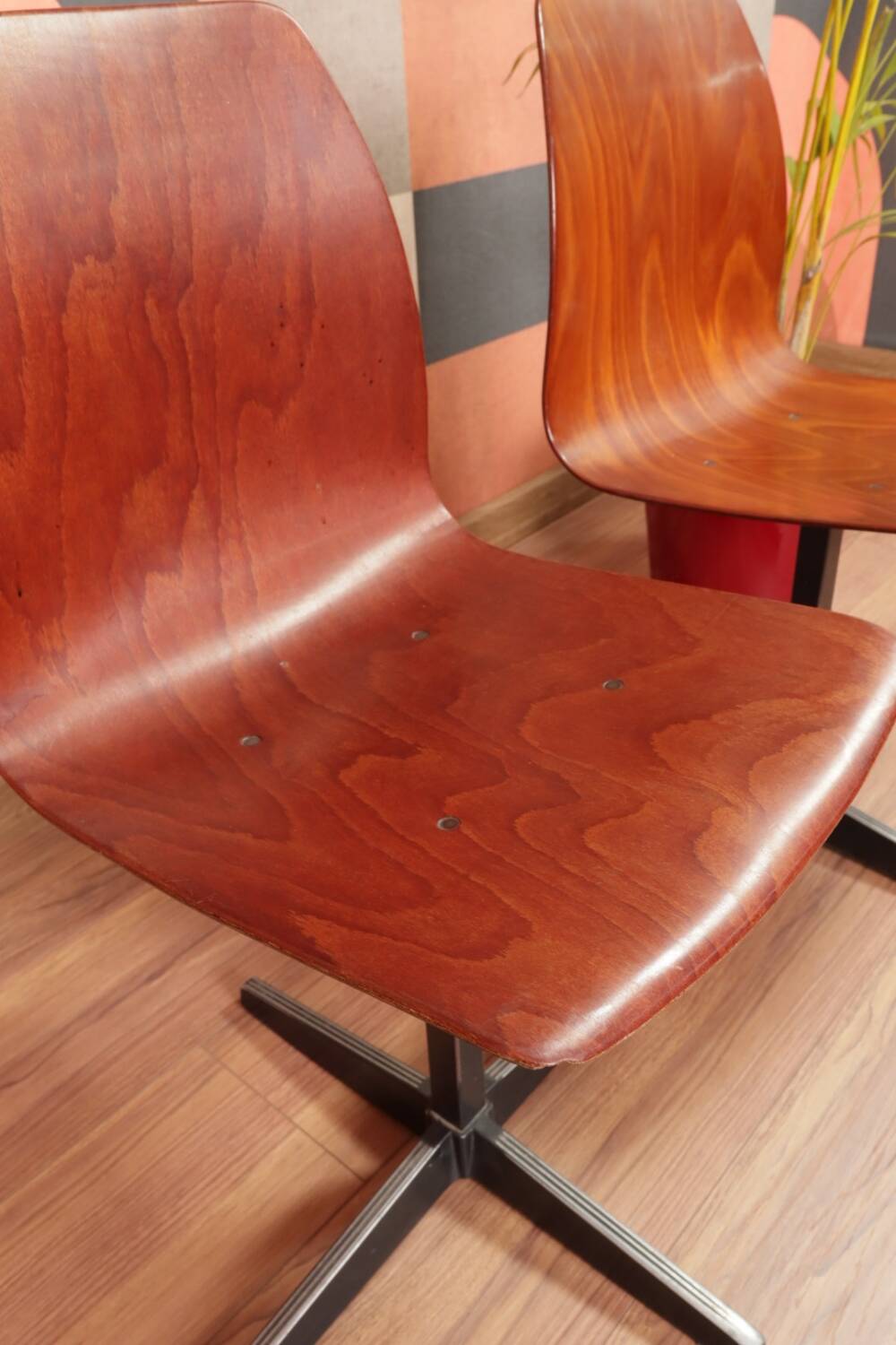 Vintage kids chairs set of 2 flototto 1970