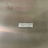 Vintage stainless steel tray Made in Hong Kong