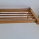 ULUV Czechoslovakian Mid-Century Wooden Wall Coat Rack, circa 1970