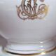 Saucière en porcelaine antique Limoges porelain Latrille Frères, France, C1899-1913