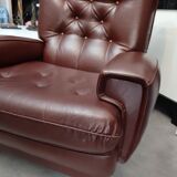 Vintage leather armchair