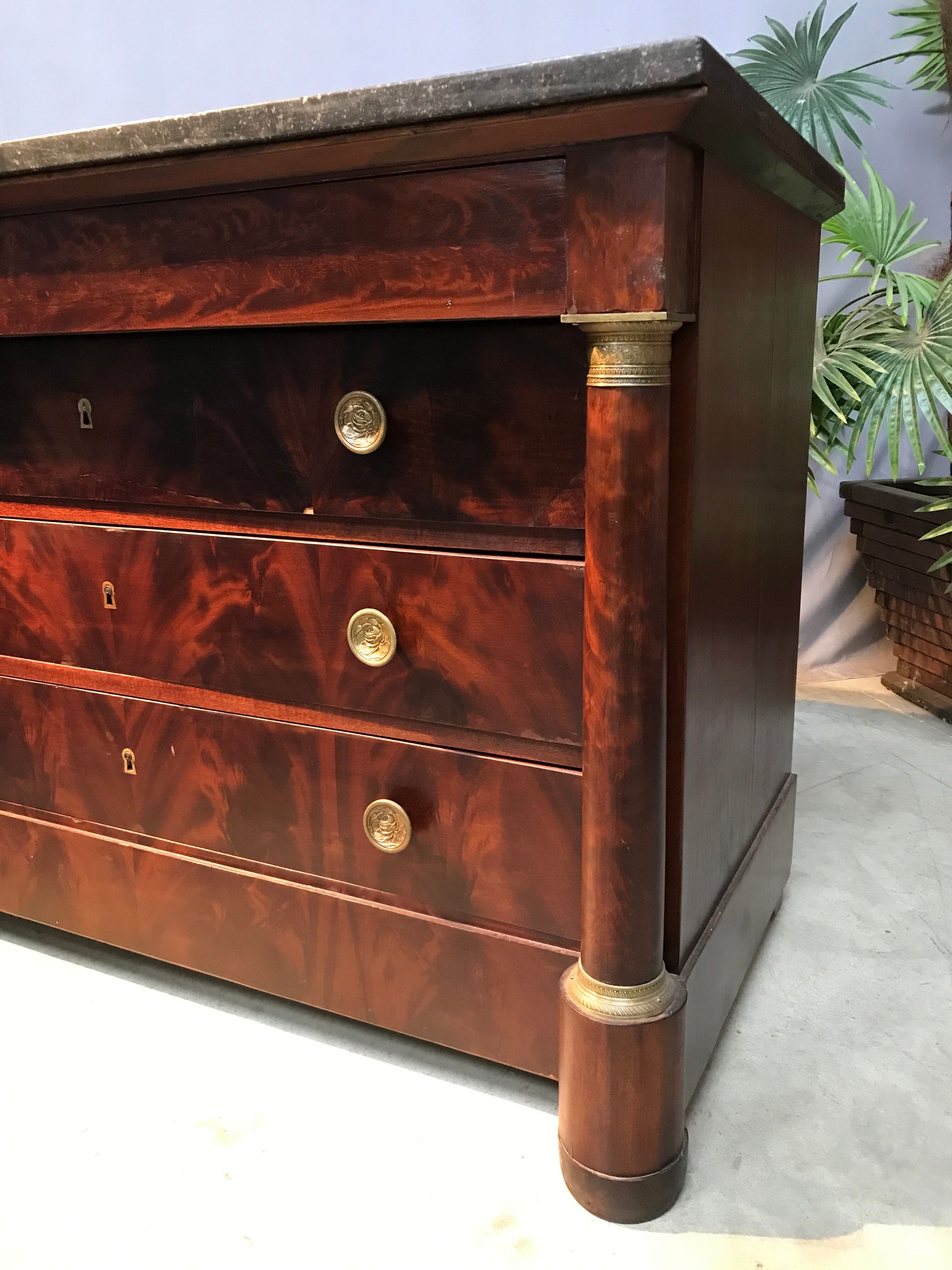 Empire chest of drawers