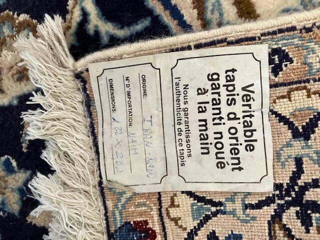 Hand-knotted Oriental rug