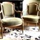 Pair of convertible armchairs Louis XVI.18th century
