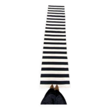 Striped gallery rug