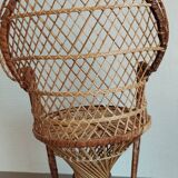 Mini fauteuil osier