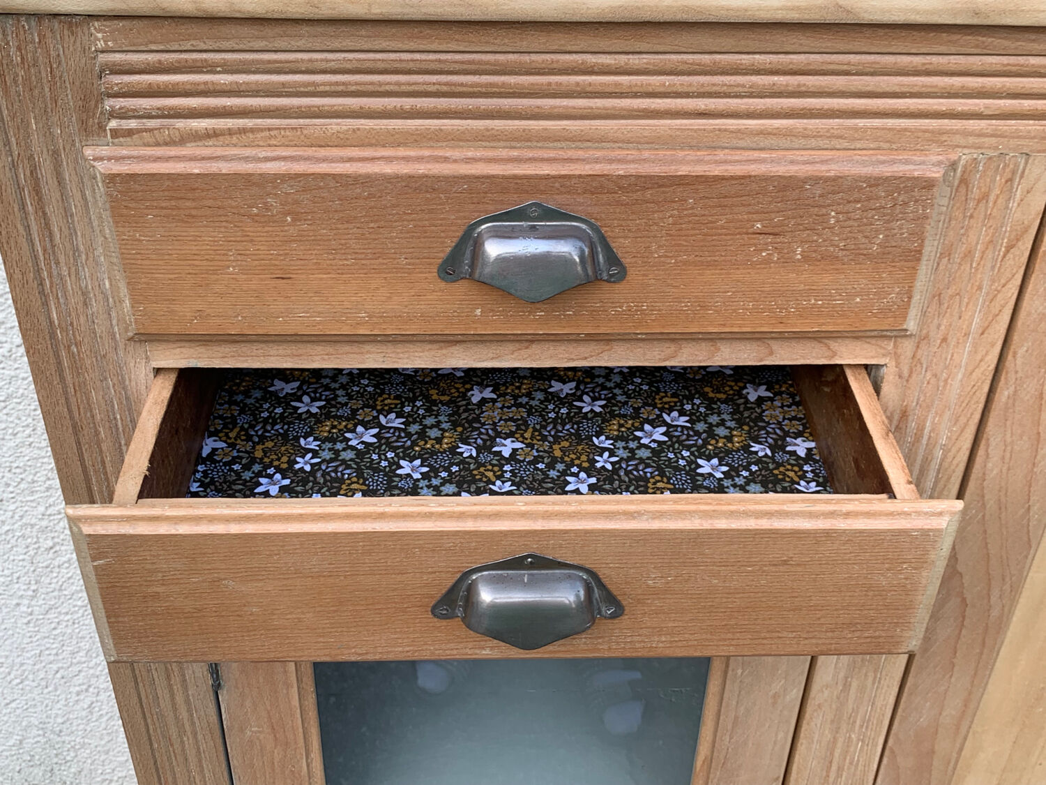 Buffet parisien bois brut 1940