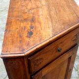 Ancient Venetian grand buffet from the 18th century in solid cherry wood.