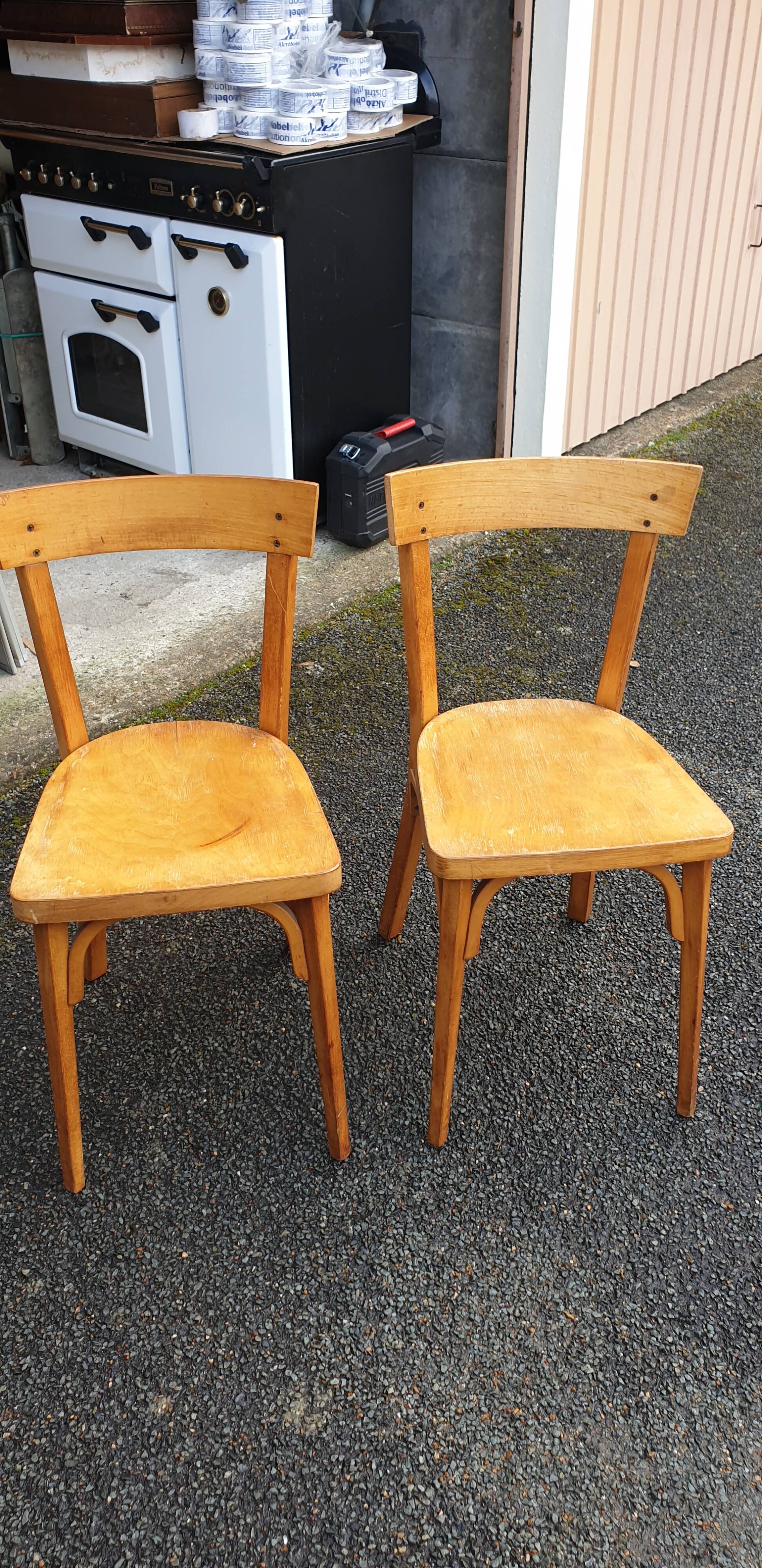 Pair of bauman chairs