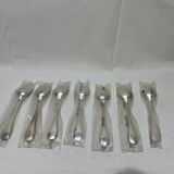 Set of 7 Christofle Albi table spoons