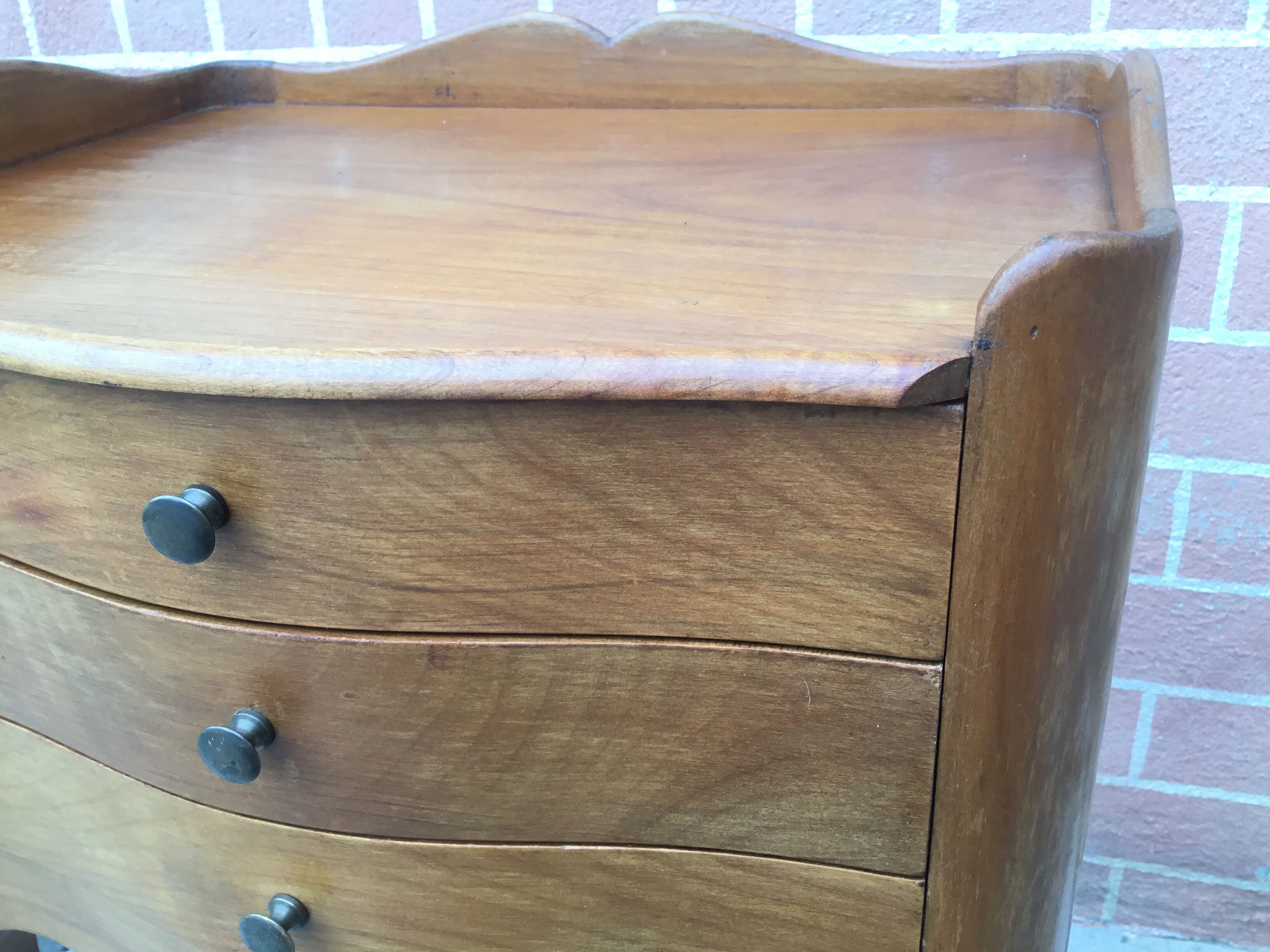 Louis XV style bedside pair