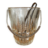Ice bucket and its vintage tongs 1970