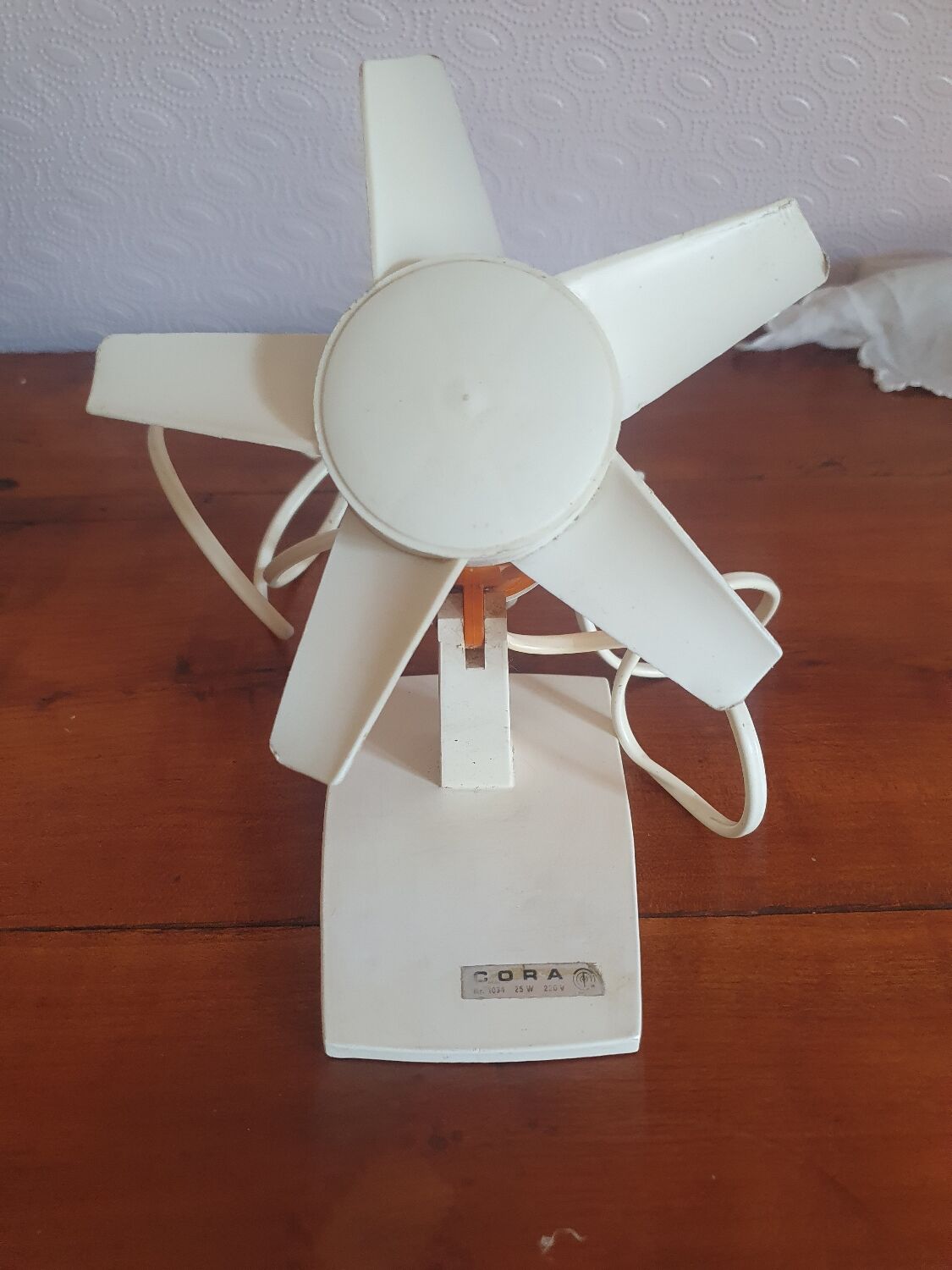 Ventilateur vintage cora vintage années 60 70