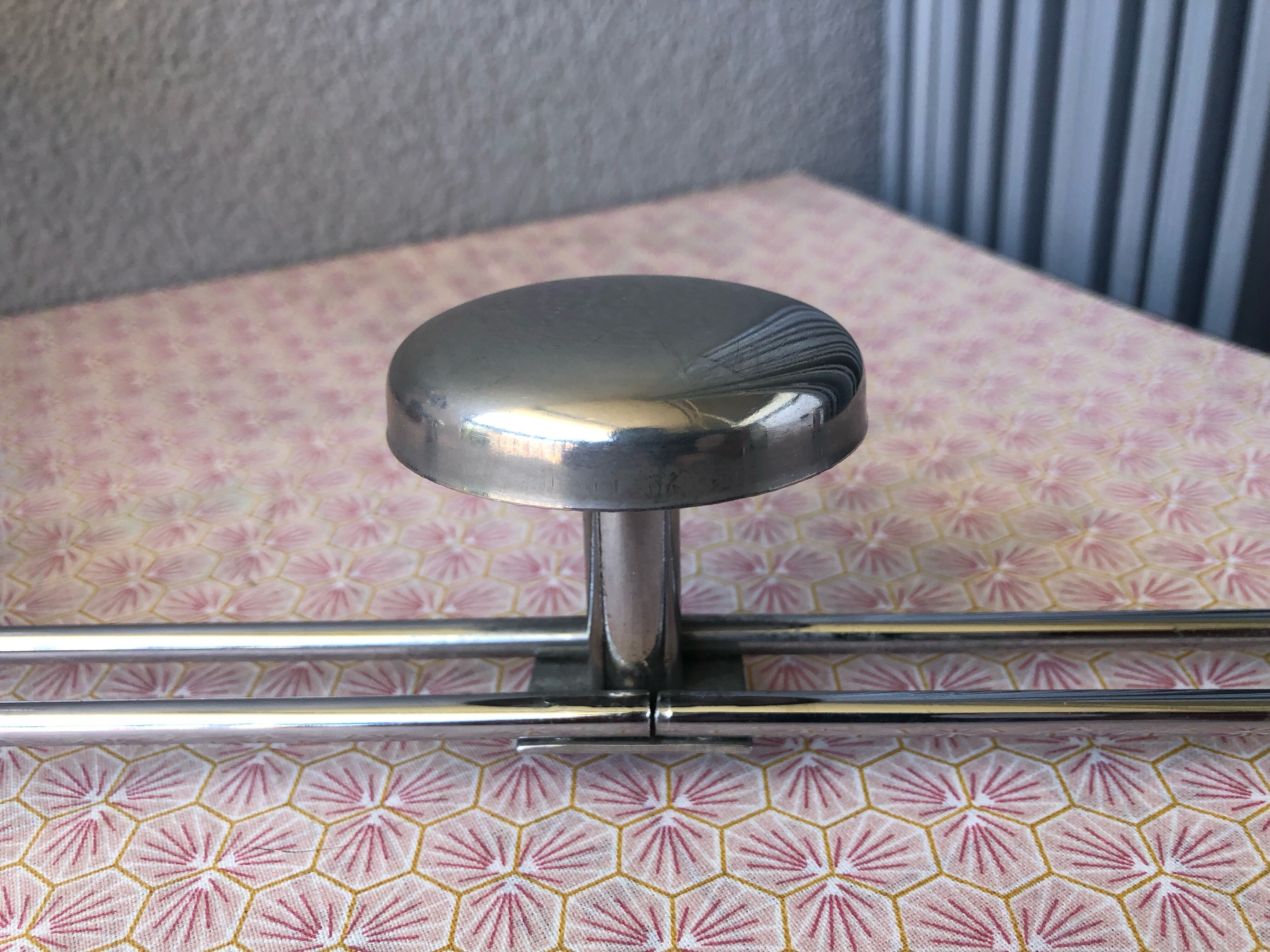 Patère vintage 70' chromé