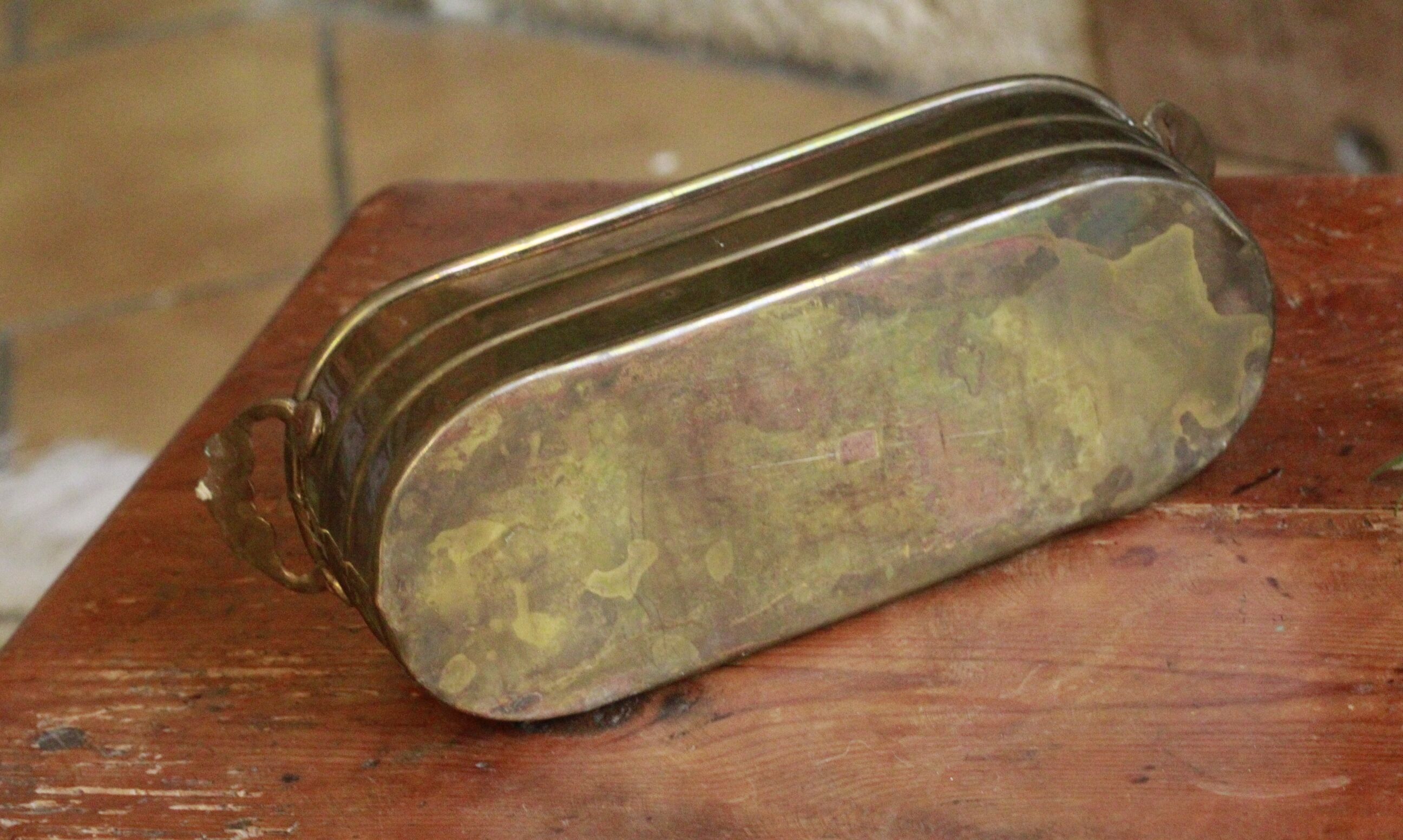 Brass pot cover