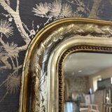 Louis Philippe silver mirror 133 x 98