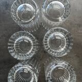 6 Baccarat Harmonie crystal glasses