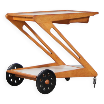 Chariot « Mobilo PE03 » de Cees Braakman pour Pastoe, Pays-Bas 1950
