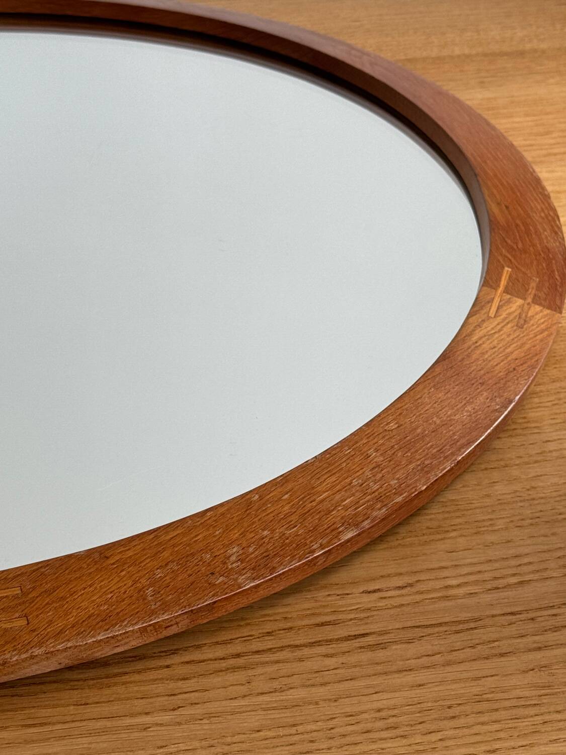 Miroir mural rond Aksel Kjersgaard n°280, 1960s