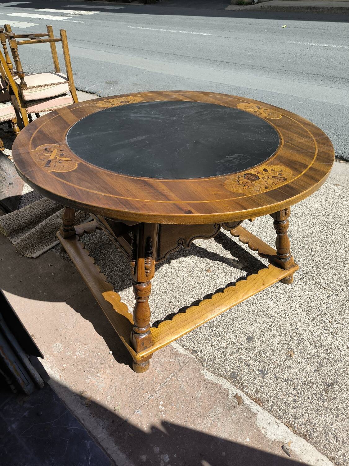 Table de changeur Suisse du XVIII siècle