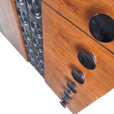 Vintage brutalist highboard, 1970s