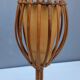 Rattan lamp by Louis Sognot, 1960s