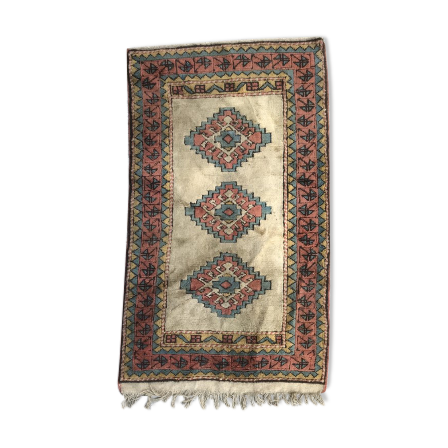 Carpet vintage turkish kars done hand 120 x 174 cm