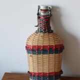 Heavy water wicker bottle