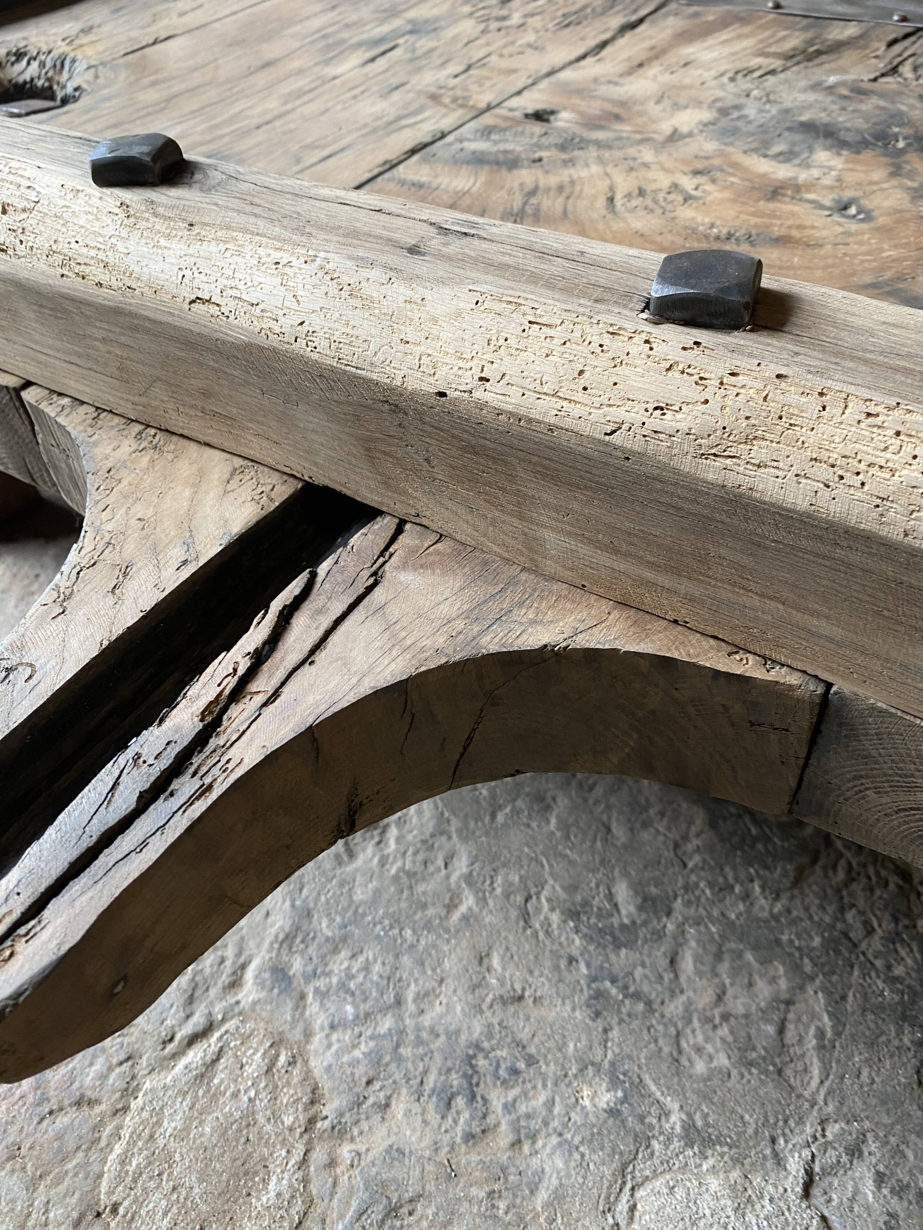 Unusual press coffee table