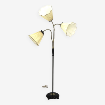 Lampadaire scandinave en métal, Suède, 1960