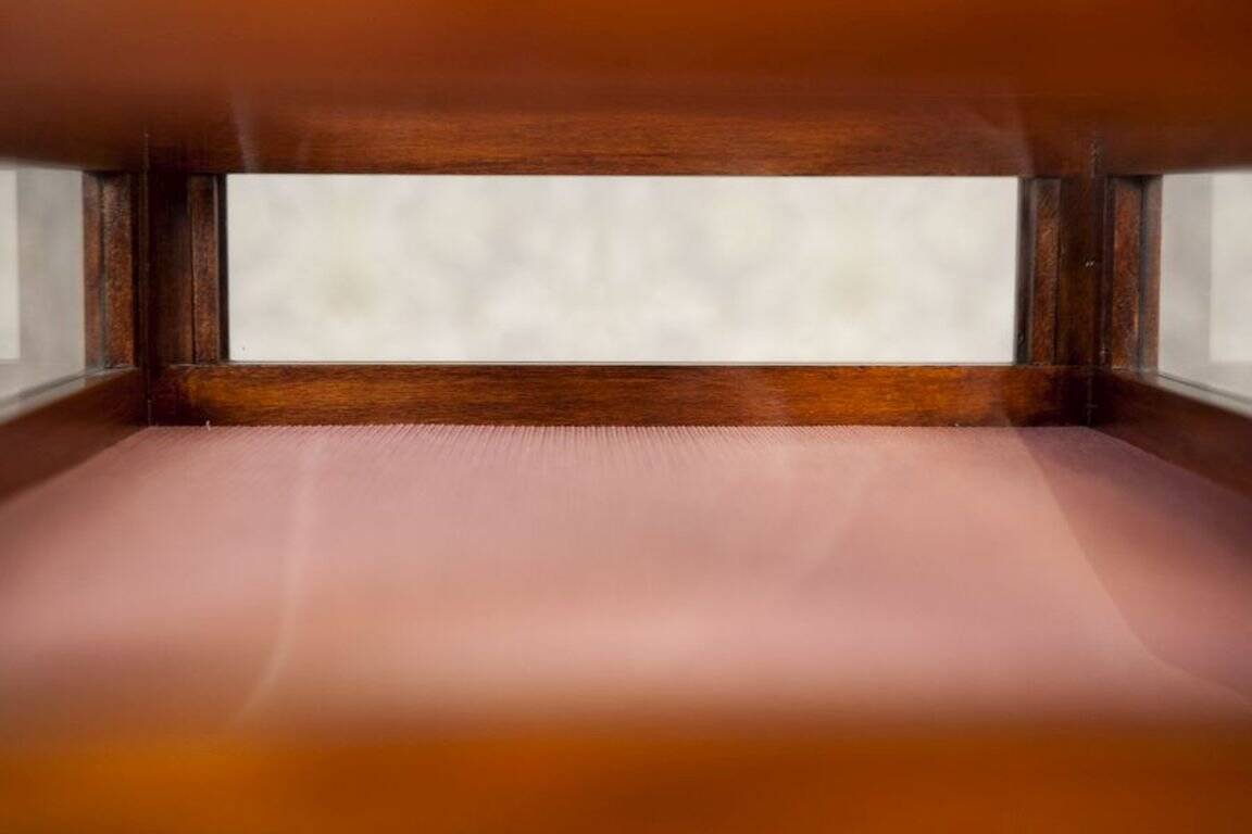 Vintage Side Table in Mahogany