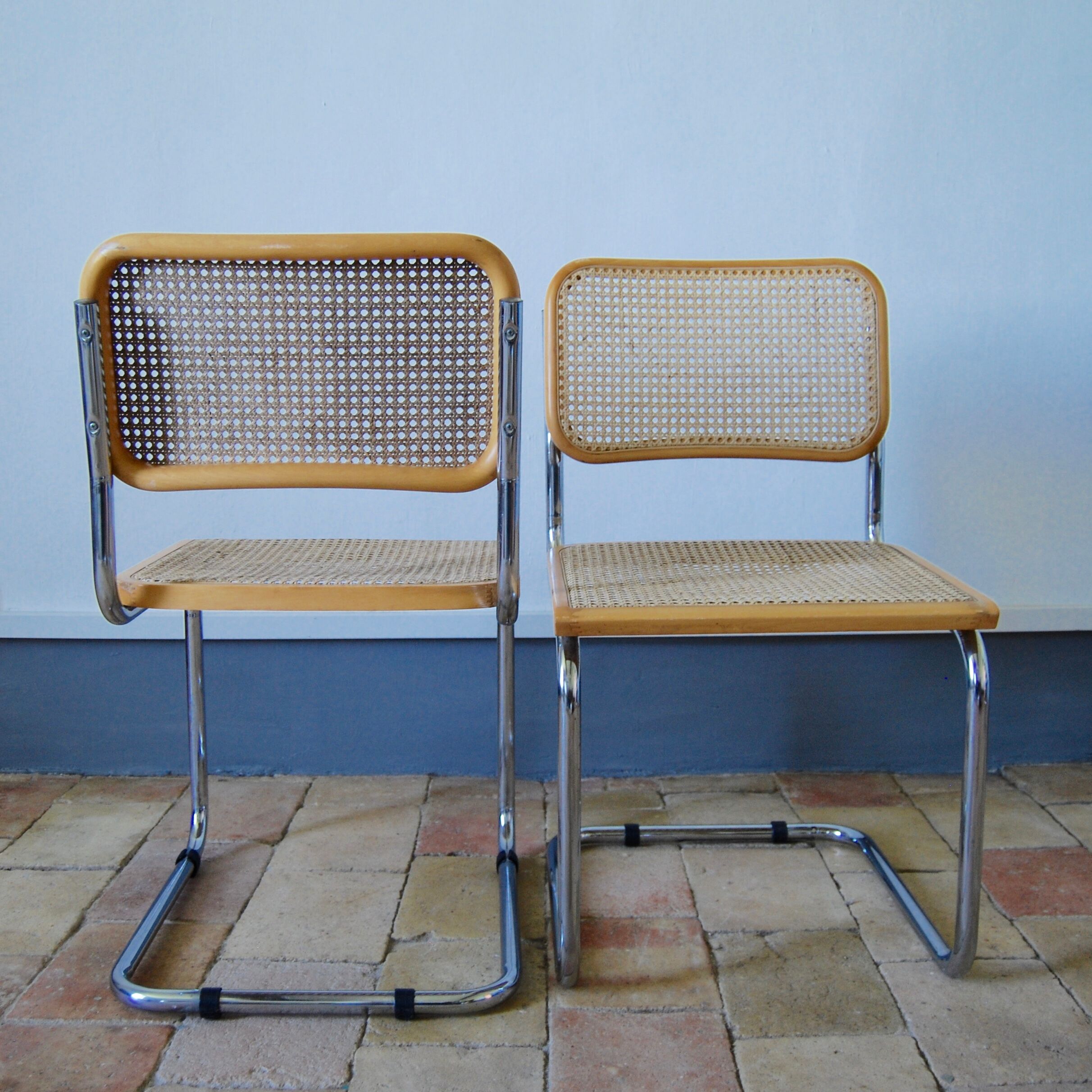 Set of 2 chairs B32 Marcel Breuer