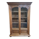 Library - Restored Art Nouveau oak display case