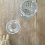 Set of 2 glass vases
