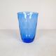 Art Deco Set of 6 Sculpted Glass Vases Handmade Reijmyre, Sweden, 1930s
