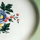 Dish oval, Villeroy and Boch, flowery mint / early 1950s China