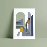 Blue Arches - art print (30 x 40) signed ACKEOGH