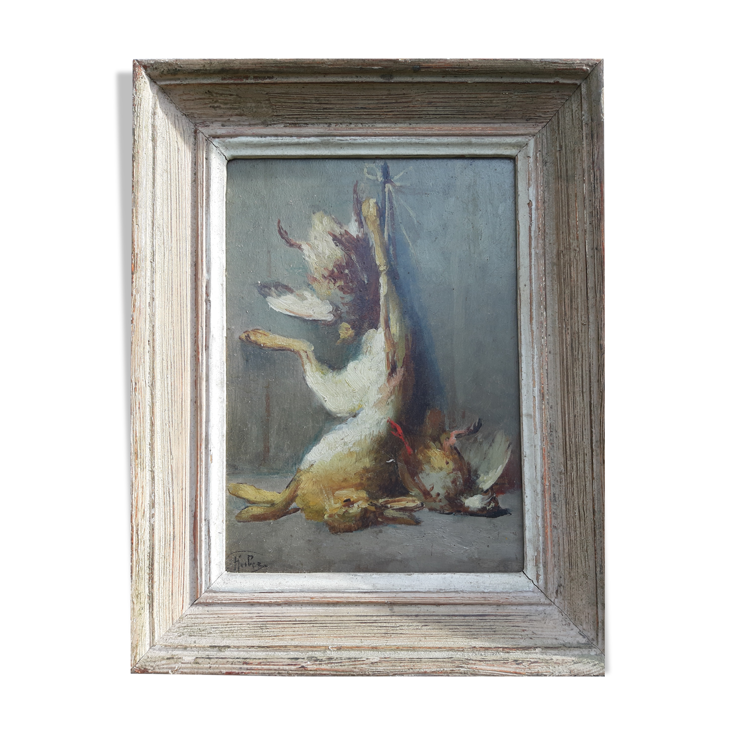 Huile sur panneau Huber