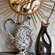 Soliflore vintage céramique forme libre