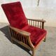 Morris velvet armchair