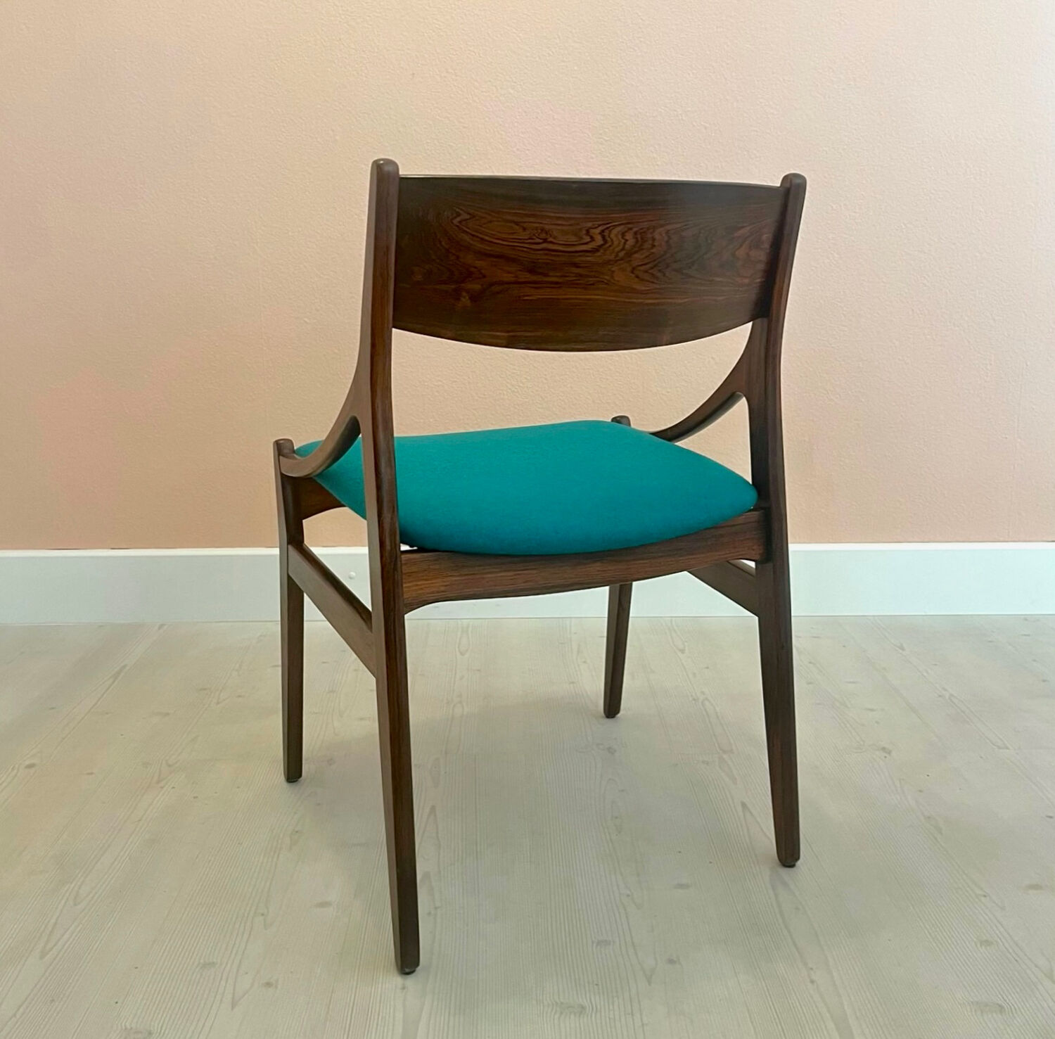 Dining chair in rosewood by Vestervig Eriksen Denmark 1960