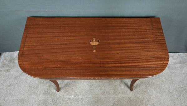 Console Table de Jeux en Acajou – 1920