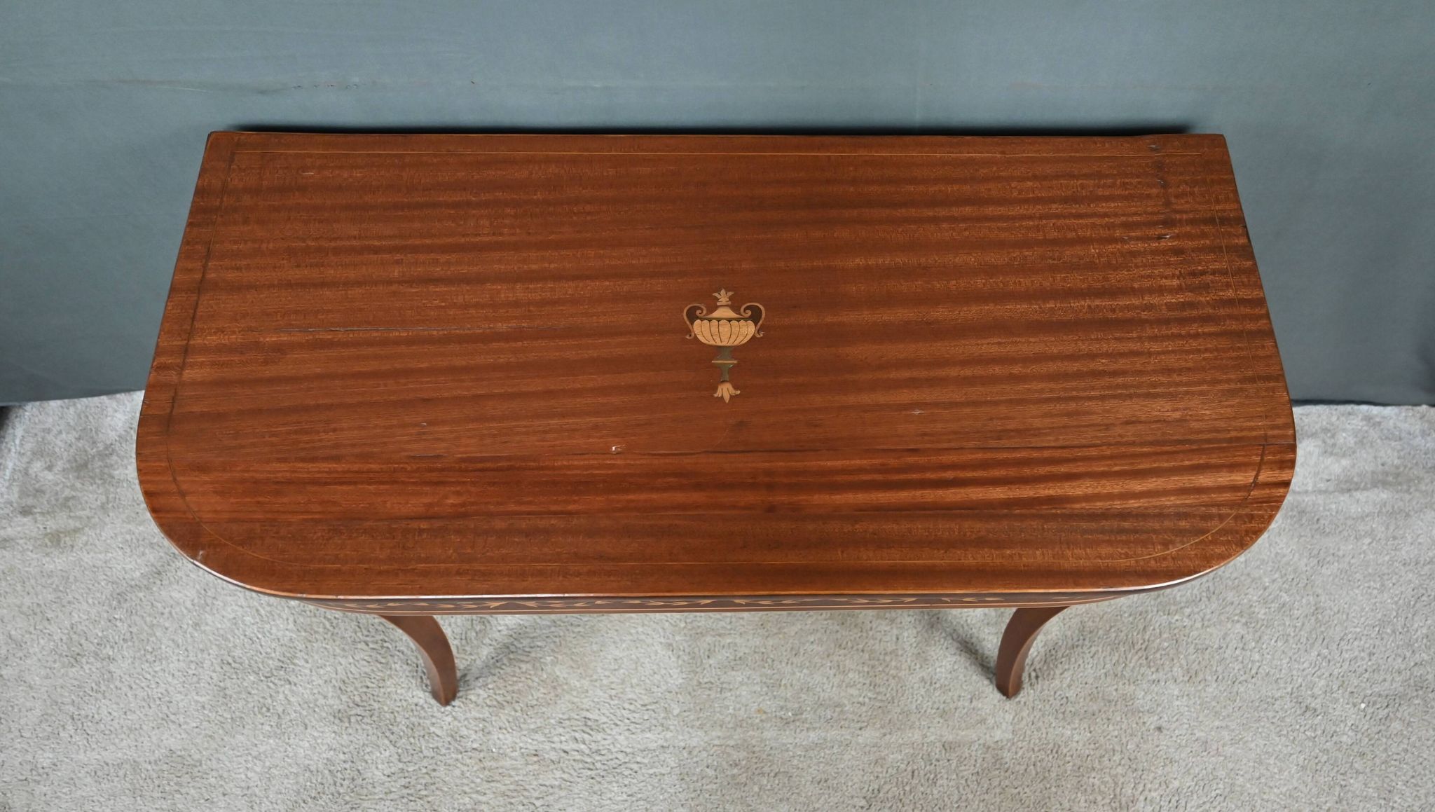 Mahogany Game Console Table – 1920