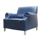 Lazy Working leather armchair by Philippe Starck for Cassina
