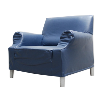 Fauteuil Lazy Working en cuir par Philippe Starck pour Cassina