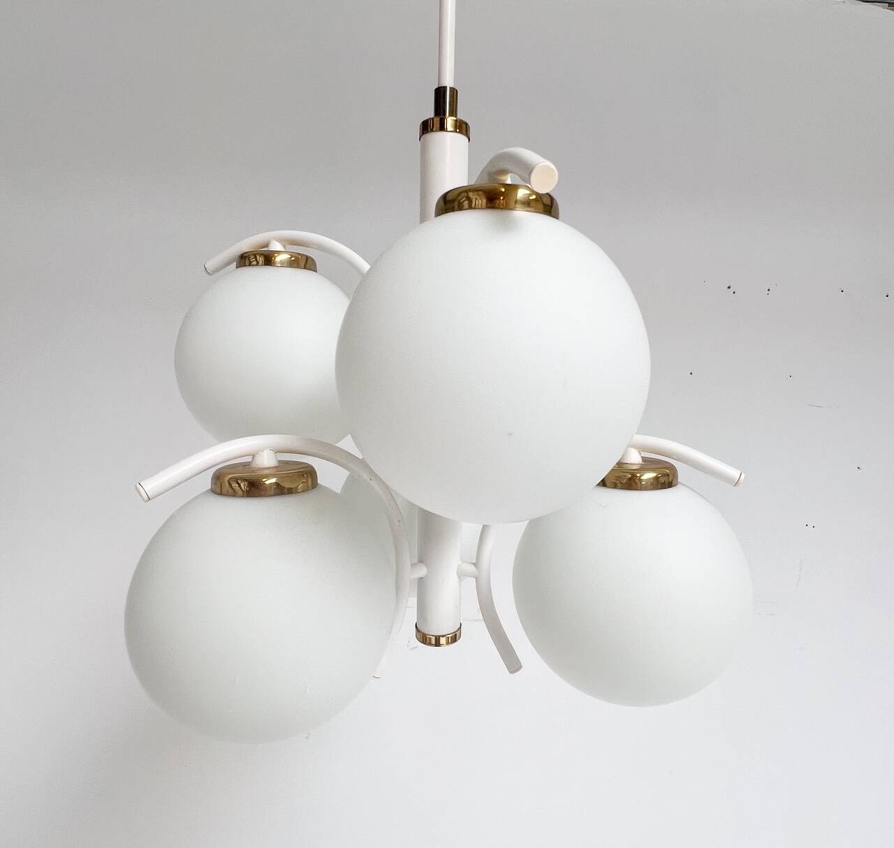 Sputnik ceiling lamp by Richard Essig, 1970s