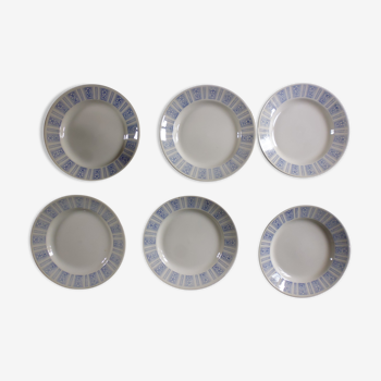 6 gien Nogent flat plates
